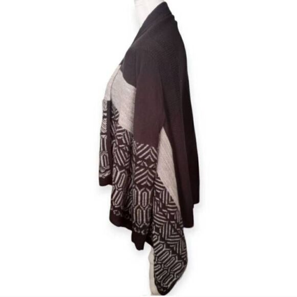 MERONA BLACK & GRAY CARDIGAN SZ.XS EUC. - Picture 2 of 5